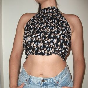 Floral Halter Top